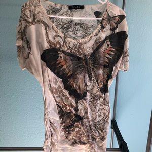 Wonderful butterfly themed top